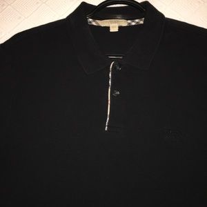 Burberry Short sleeve polo black